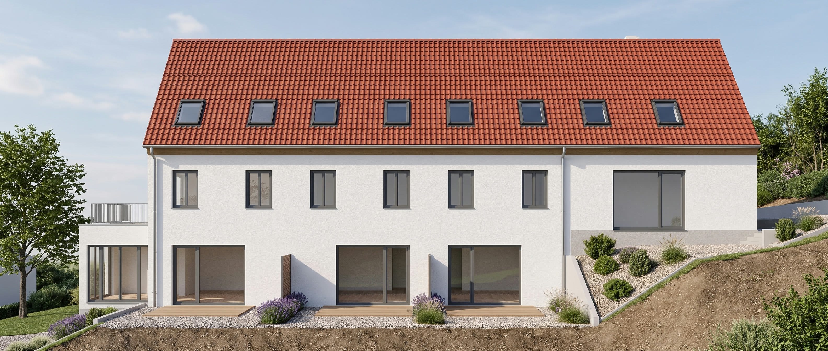 Haus Erle — Ansicht West